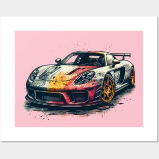 Porsche Carrera GT Posters and Art